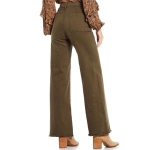 Wide Leg Stretch Denim High Rise Jeans by A Loves A NWT, Brand New